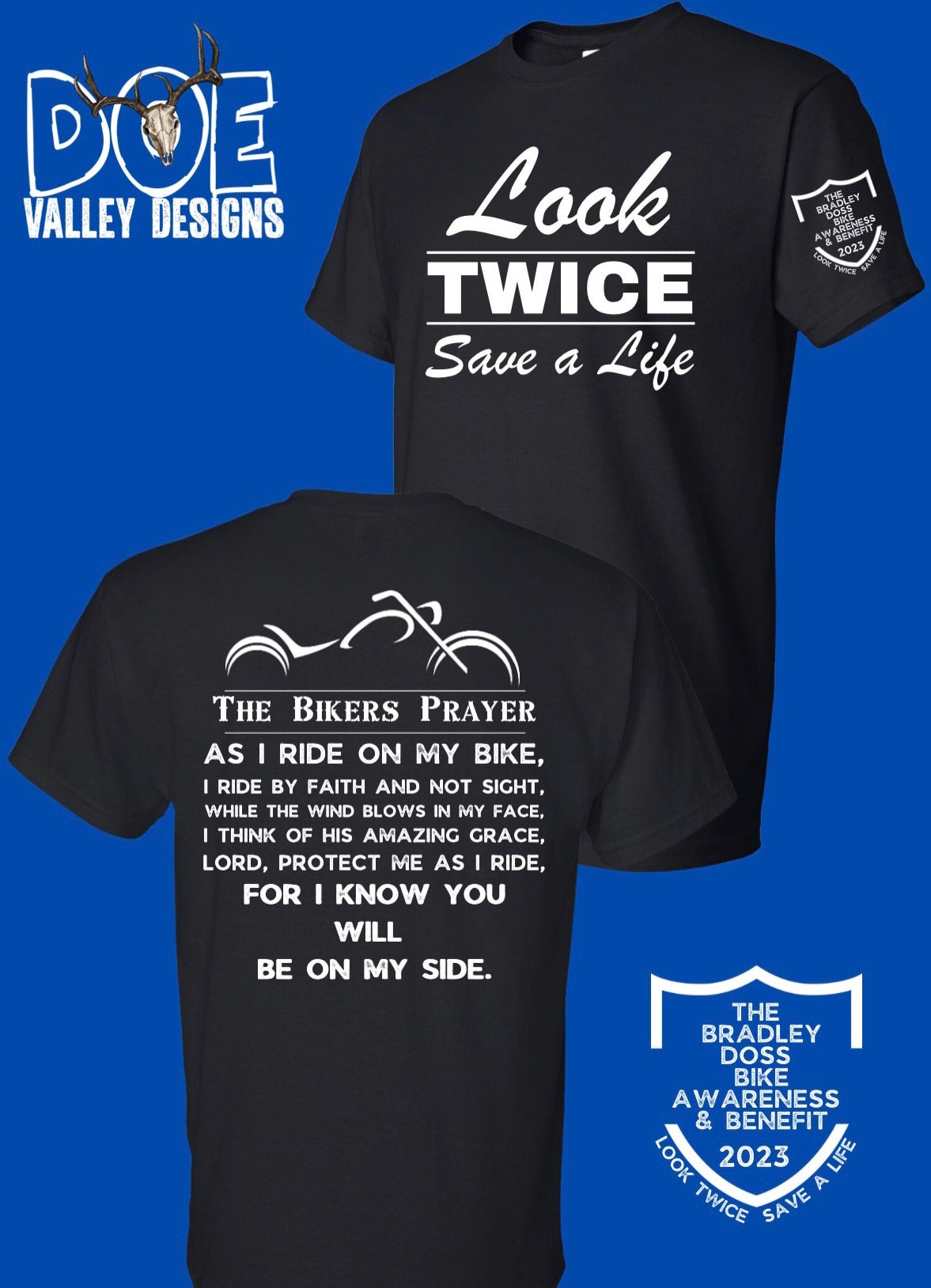 look twice save a life shirt